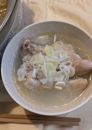 土鍋で簡単★参鶏湯 ★疲れ改善-レシピのメイン写真