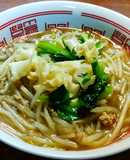 昭和の町中華あんかけもやし蕎麦　発酵玉葱