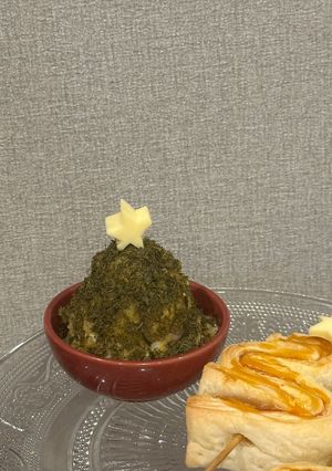 クリスマスツリーのポテトサラダ-レシピのメイン写真