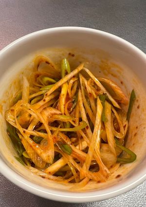 簡単ピリ辛ネギ　おつまみやラーメンにも-レシピのメイン写真