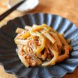 簡単美味!ずいきと油揚げの煮物