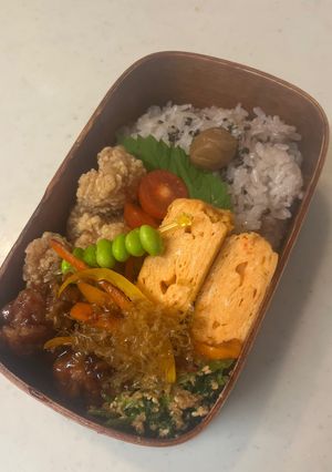 息子弁当193色唐揚げ-レシピのメイン写真