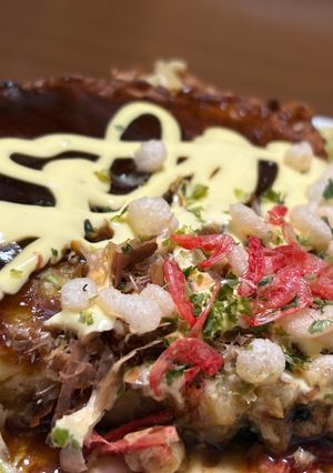 オヤツ感覚で食べる甘いお好み焼き　-レシピのメイン写真