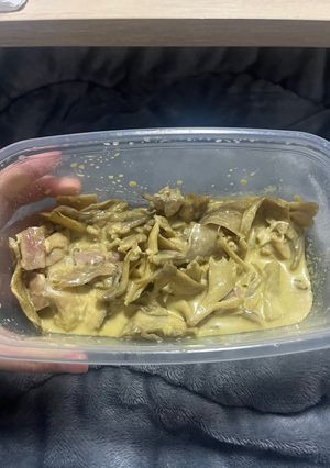 レンチンで舞茸とベーコンのカレー炒め-レシピのメイン写真