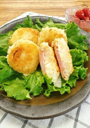 新玉チーズハムカツ-レシピのメイン写真