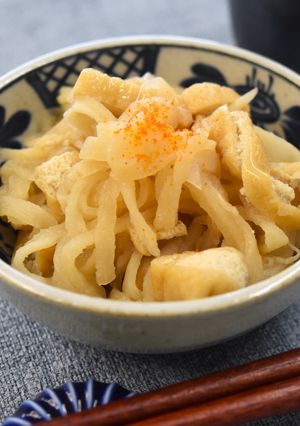 液体だし付切り干し大根でつくる簡単煮物-レシピのメイン写真