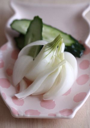 雪景色(白玉ねぎ)の甘酢漬け-レシピのメイン写真