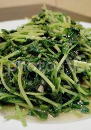 中華風豆苗炒め-レシピのメイン写真