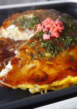 めちゃくちゃうまい広島風お好み焼き-レシピのメイン写真