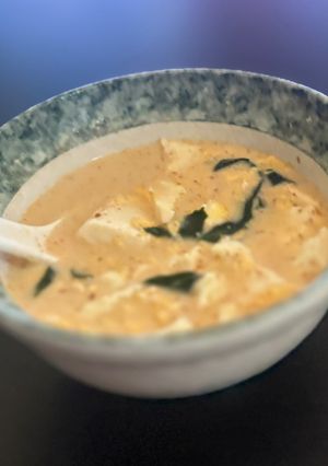 3分で完成!お豆腐坦々風スープ-レシピのメイン写真