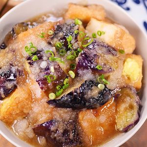 なすと厚揚げのみぞれ煮😋