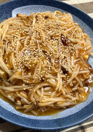 節約＆大満足！絹厚揚げにエノキともやし餡かけ-レシピのメイン写真
