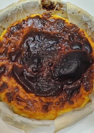 バスクチーズケーキ-レシピのメイン写真