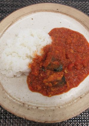 サバ缶とトマトのカレー-レシピのメイン写真