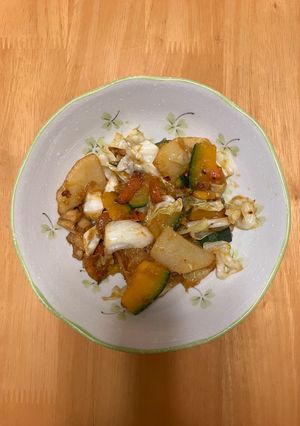 ヴィーガン野菜炒め-レシピのメイン写真
