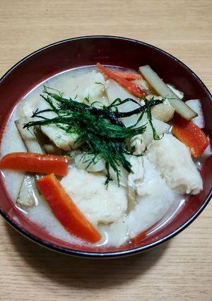 梨湖の簡単！6日分作り置きするお雑煮！-レシピのメイン写真