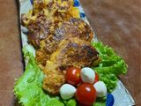 塩麹de鶏ささみのカレー風味ピカタ