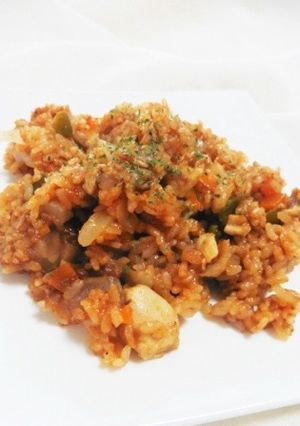 炊き込み味噌チキンライス-レシピのメイン写真