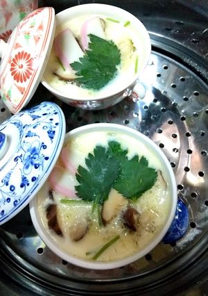 茶碗蒸しと具材-レシピのメイン写真