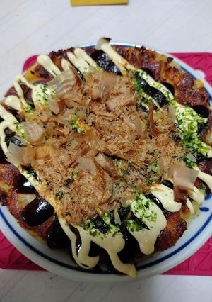 豆腐で超絶ふわモチ!みぞれ煮お好み焼き-レシピのメイン写真