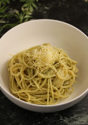 簡単！大葉クリームパスタ-レシピのメイン写真