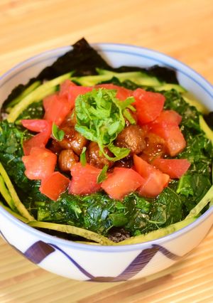モロヘイヤ丼-レシピのメイン写真
