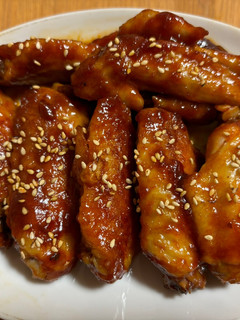 ピリ辛チキン!手羽先のヤムニョム風!-レシピのメイン写真