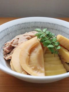 美味★簡単★フライパンで豚肉と筍の煮物-レシピのメイン写真