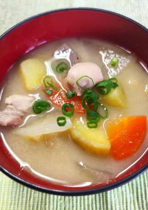 【保育園給食】さつま汁-レシピのメイン写真