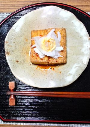 ヨウサマの減塩甘醤油の厚揚げ-レシピのメイン写真