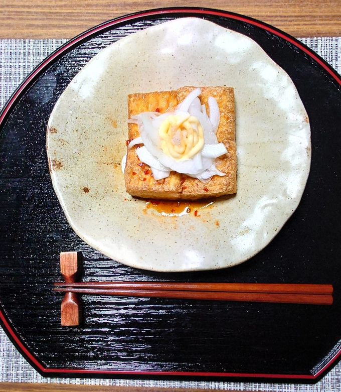 ヨウサマの減塩甘醤油の厚揚げ-レシピのメイン写真