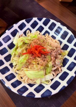 喫茶店風焼きうどん-レシピのメイン写真
