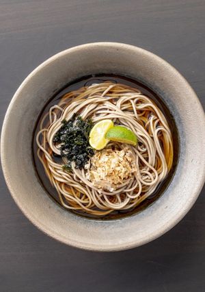 すだち香る！冷やしぶっかけ祖谷十割そば-レシピのメイン写真