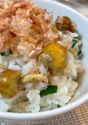 株なめこご飯-レシピのメイン写真