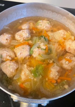 肉団子入り中華スープ-レシピのメイン写真