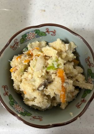 生姜風味の炒りおから-レシピのメイン写真
