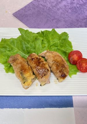大根チーズの豚肉しそ巻き-レシピのメイン写真
