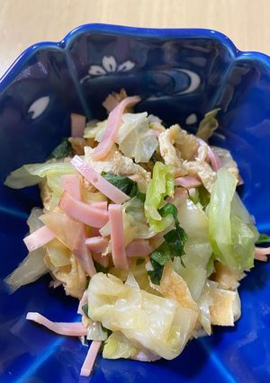 たくあんとキャベツのおひたし-レシピのメイン写真
