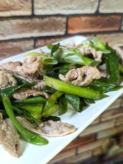 豚コマと九条ネギの炒め物-レシピのメイン写真