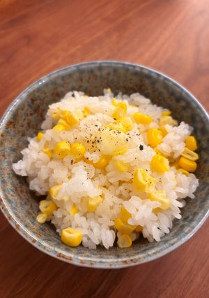 旬の甘み！バター香るとうもろこしご飯-レシピのメイン写真