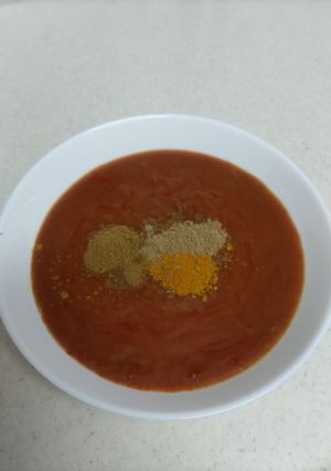 レンチン！　ミートソースのスパイスカレー-レシピのメイン写真
