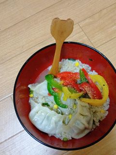 ガーリックライス冷凍丼-レシピのメイン写真