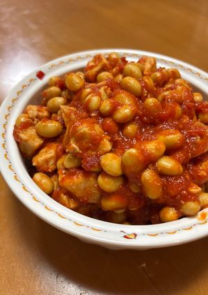 簡単ポークビーンズ-レシピのメイン写真