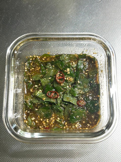 大葉の醤油漬け-レシピのメイン写真