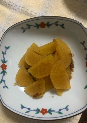沢庵のぜいたく煮-レシピのメイン写真