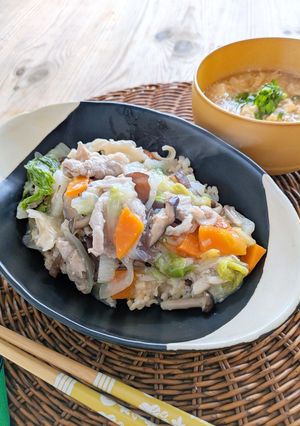 気血めぐる!きのこの五目ごはん-レシピのメイン写真