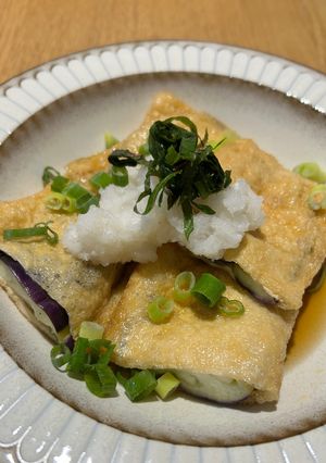 なす巾着（なすの煮浸し）-レシピのメイン写真