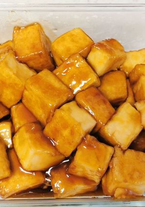 簡単！絹厚揚げの甘辛照焼き-レシピのメイン写真