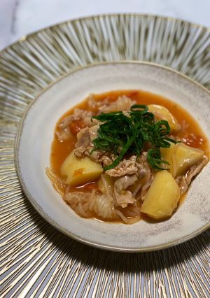 トマト肉じゃが-レシピのメイン写真