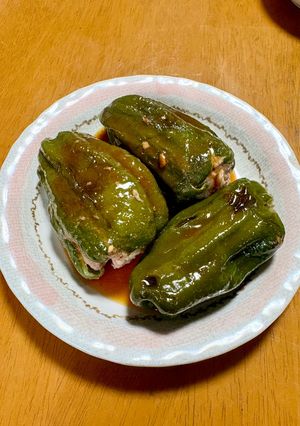 簡単過ぎるピーマンの肉詰め-レシピのメイン写真